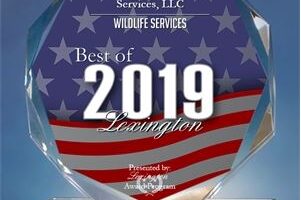 Trifecta Wildlife received 2019 Best of Lexington award
