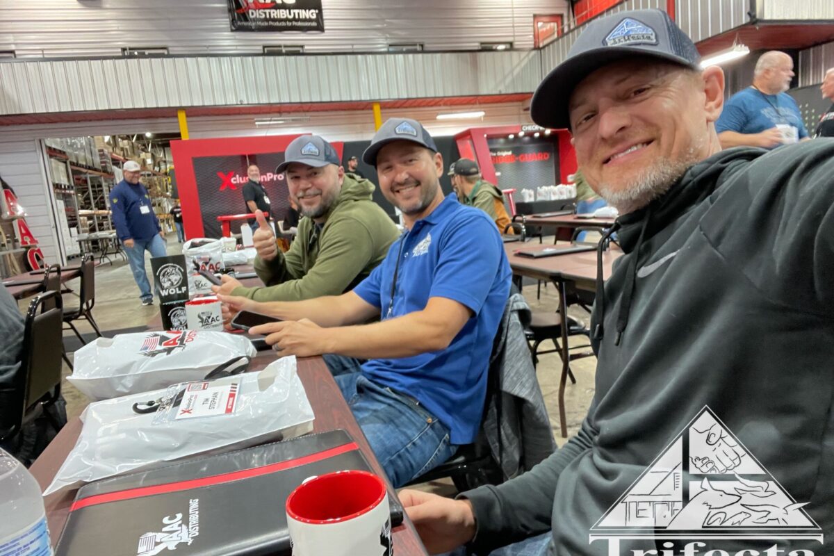 Tim, Chad, and Rob of Team Trifecta attending Momentum Conference