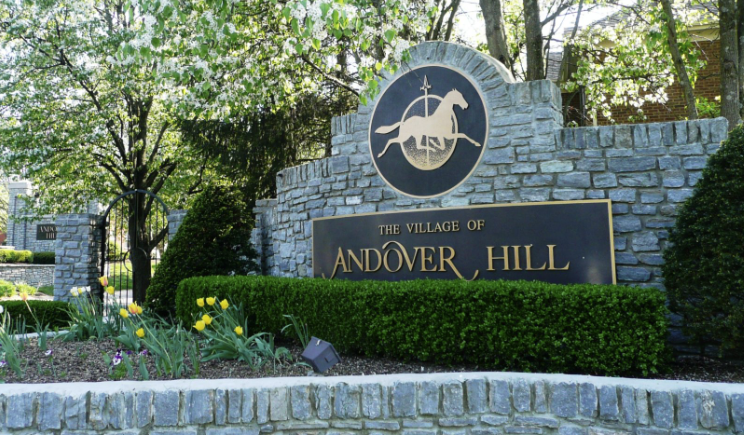 Andover Hill Neighborhood Sign