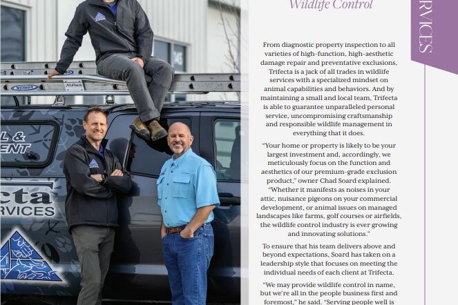 TOPS in Lexington Magazine March 2024 Leader in Wildlife Control